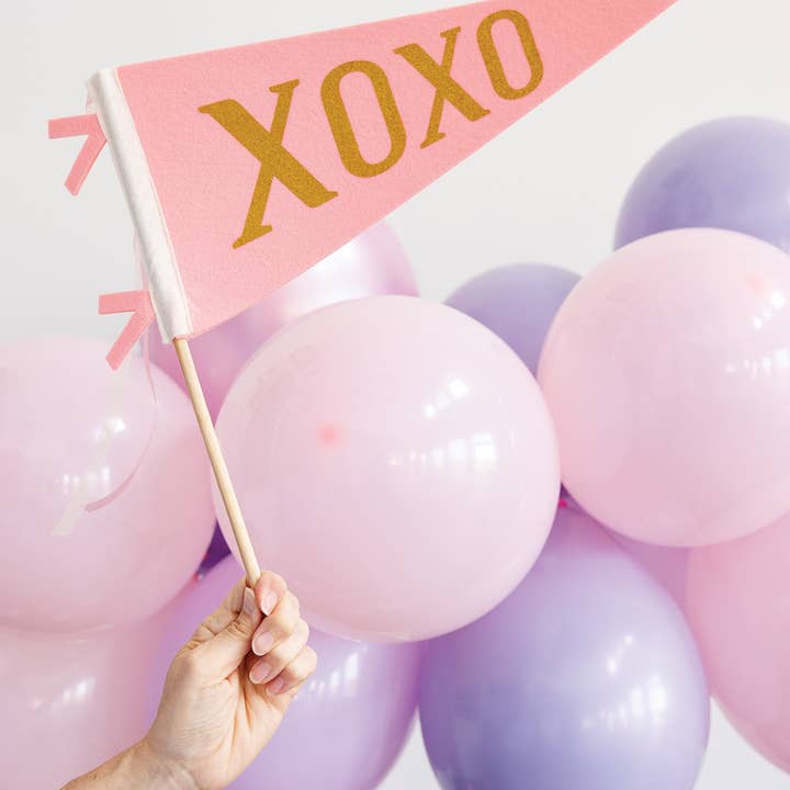 My Mind’s Eye - Vente Affiche/banderole de fête - Bannière fanion en feutre XOXO PLHB1941