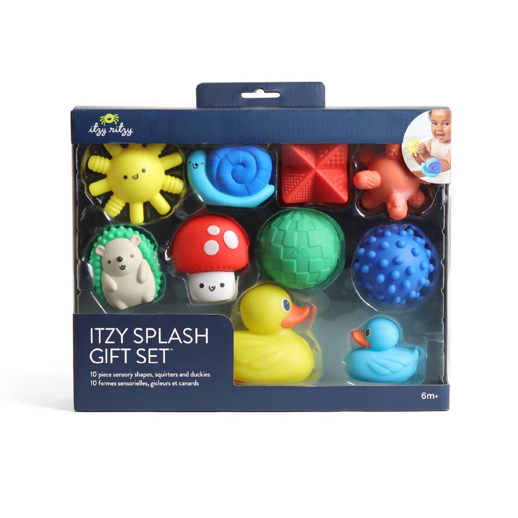 Itzy Ritzy - Wholesale Baby Bath Set - Kids & Baby - *NEW* Itzy Splash Gift Set™ Soft Bath + Water Toys