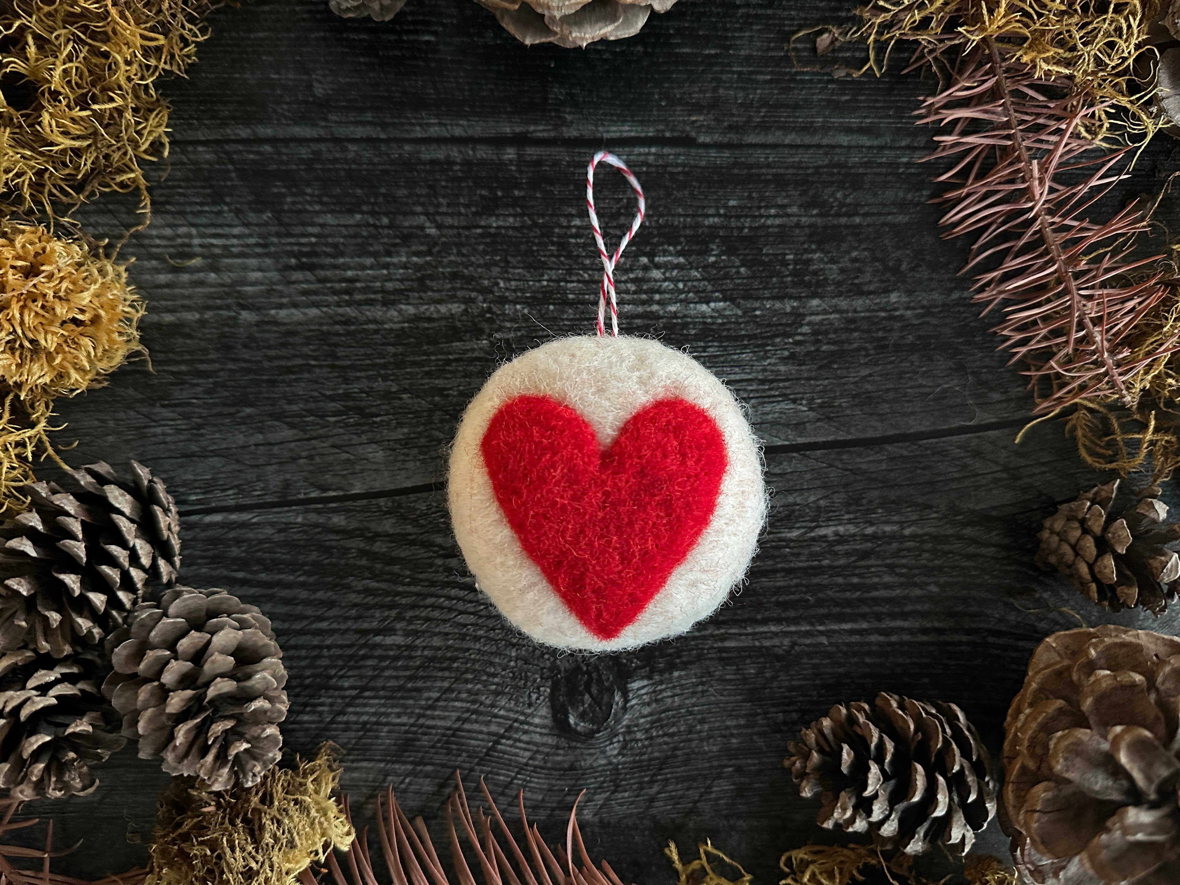 House of Moss - Vendita all'ingrosso Decorazione - Ornamento Rotondo Decorato | Lana Infeltrita | 15 Varianti di Colore4