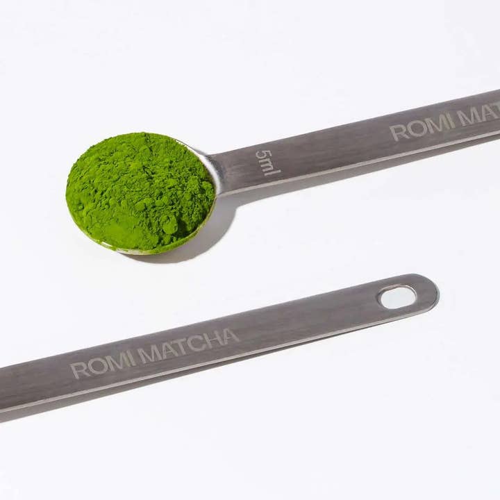 Matcha Measuring Spoon for wholesale by Romi Matcha