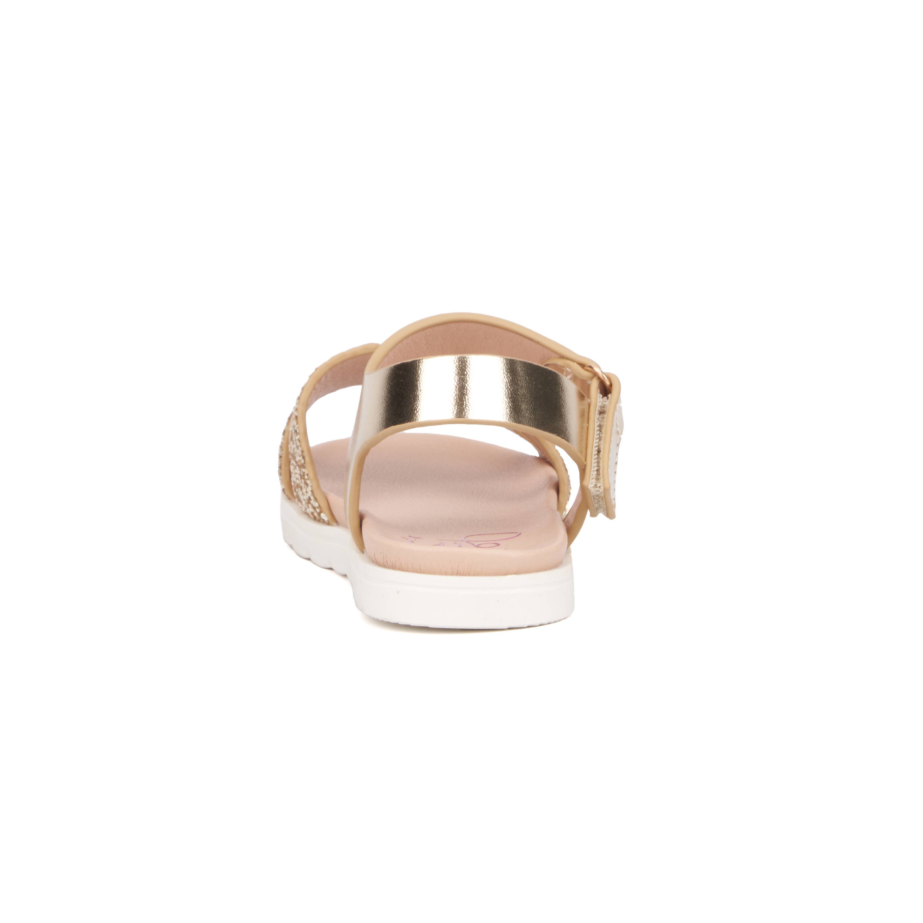 S3 Holding – wholesale Sandaler - Barn – Olivia Miller Flickors Sandaler med Glittrande H-band och Justerbar Rem4