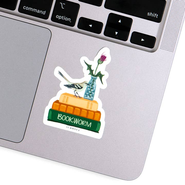 1canoe2 | One Canoe Two Paper Co. - Wholesale Sticker - Bookworm Decal Sticker1