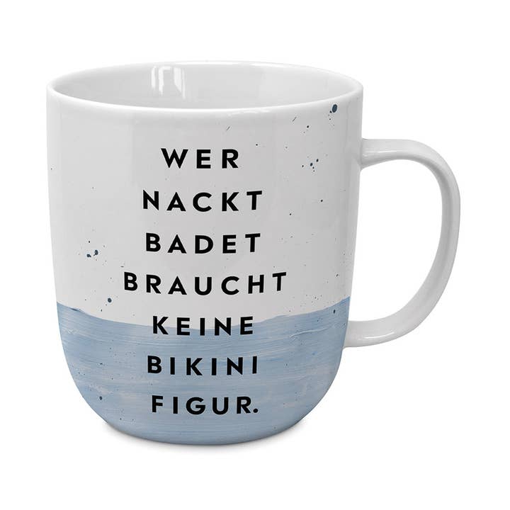 Bikinifigur Single Mug für den Großhandel von ppd Paperproducts Design GmbH