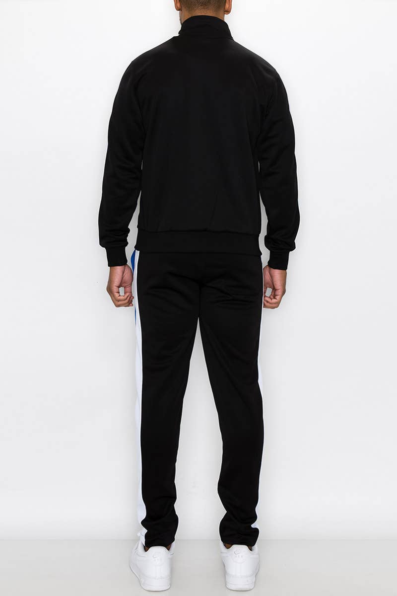 Victorious - Wholesale Tracksuit - Men's - ST553 Color Block Track Suits Set Pre-Pack14