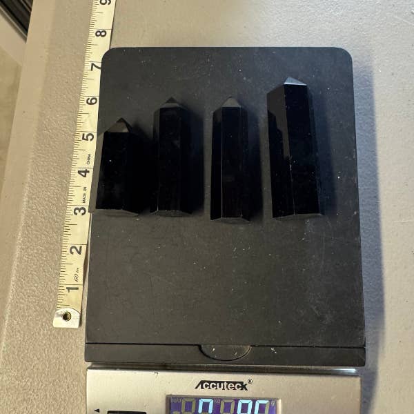 The House Of Gentry - Wholesale Spiritual Stone/Crystal - Black Obsidian Crystal Polished Tower3