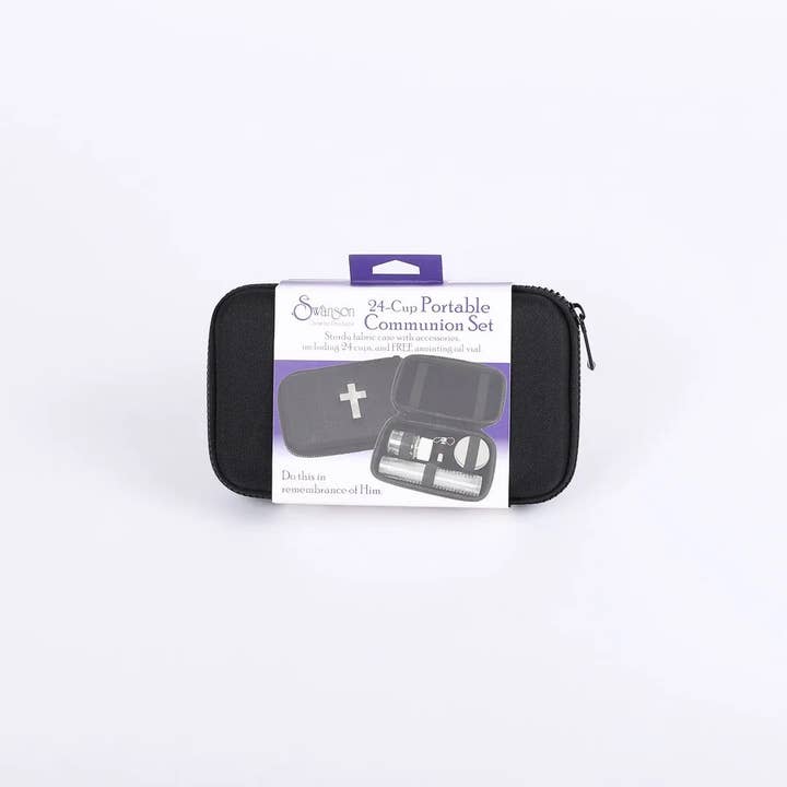 Swanson Christian Products - Wholesale Religious Card - Communion Portable 24 Cup Set4