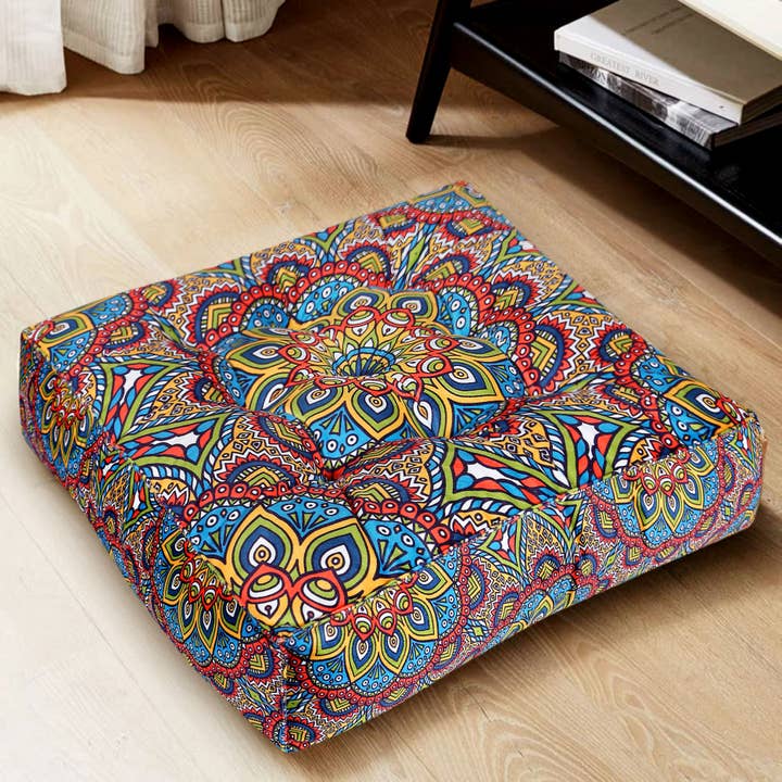 COZY HOMES COLLECTION – Engroshandel Gulvpude – Yogapude Gulvpude til Pejsestue Siddende3