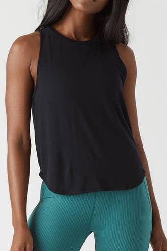 Rosa Clothing - Wholesale Tank Top - Women's - athletic workout tee Sports top Split Back Muscle Tank10