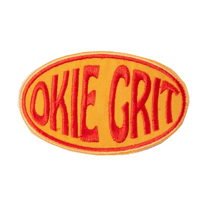 Okie Grit Patch for wholesale by Tallgrass Supply Co