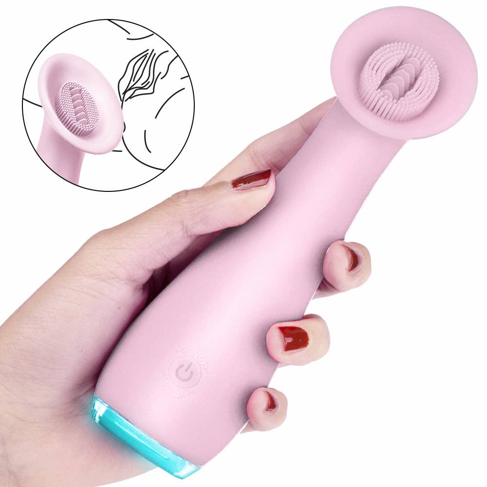 Seductive Boudoir – Engroshandel Sexlegetøj – Sunflower japansk vibrator med sugende tunge til klitoris10