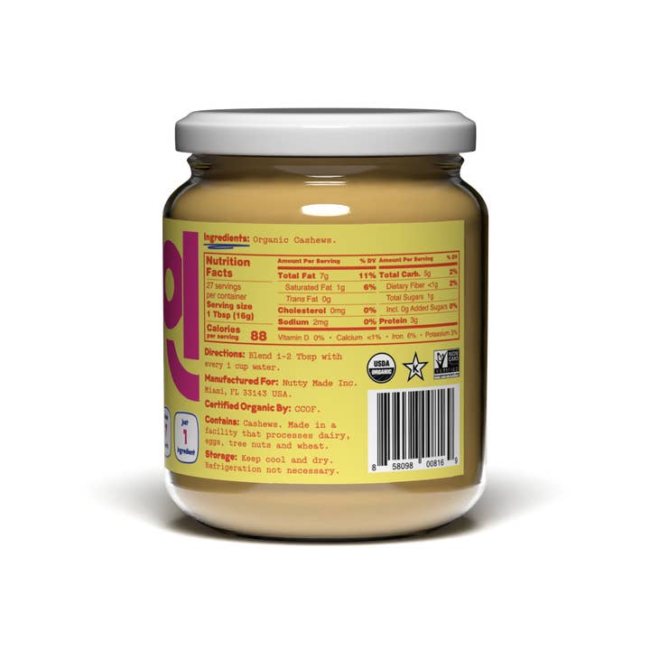 JOI - Wholesale Non-Dairy Milk - Cashew Milk Base Organic - 15 oz2