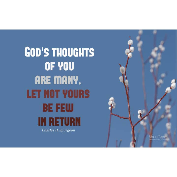 Guds tanker - C H Spurgeon for engroshandel hos Hymncourage