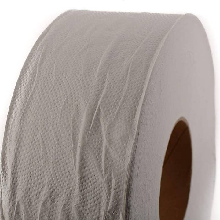 EcoQuality - Wholesale Toilet Paper - 9" Diameter Toilet Paper Jumbo Roll Bathroom Tissue