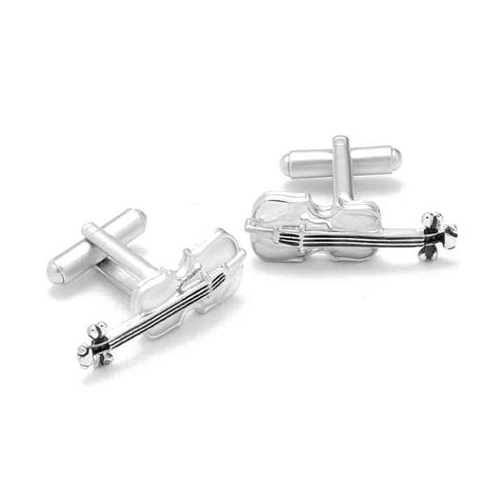 Violin Cufflinks for wholesale by Cufflinks Depot