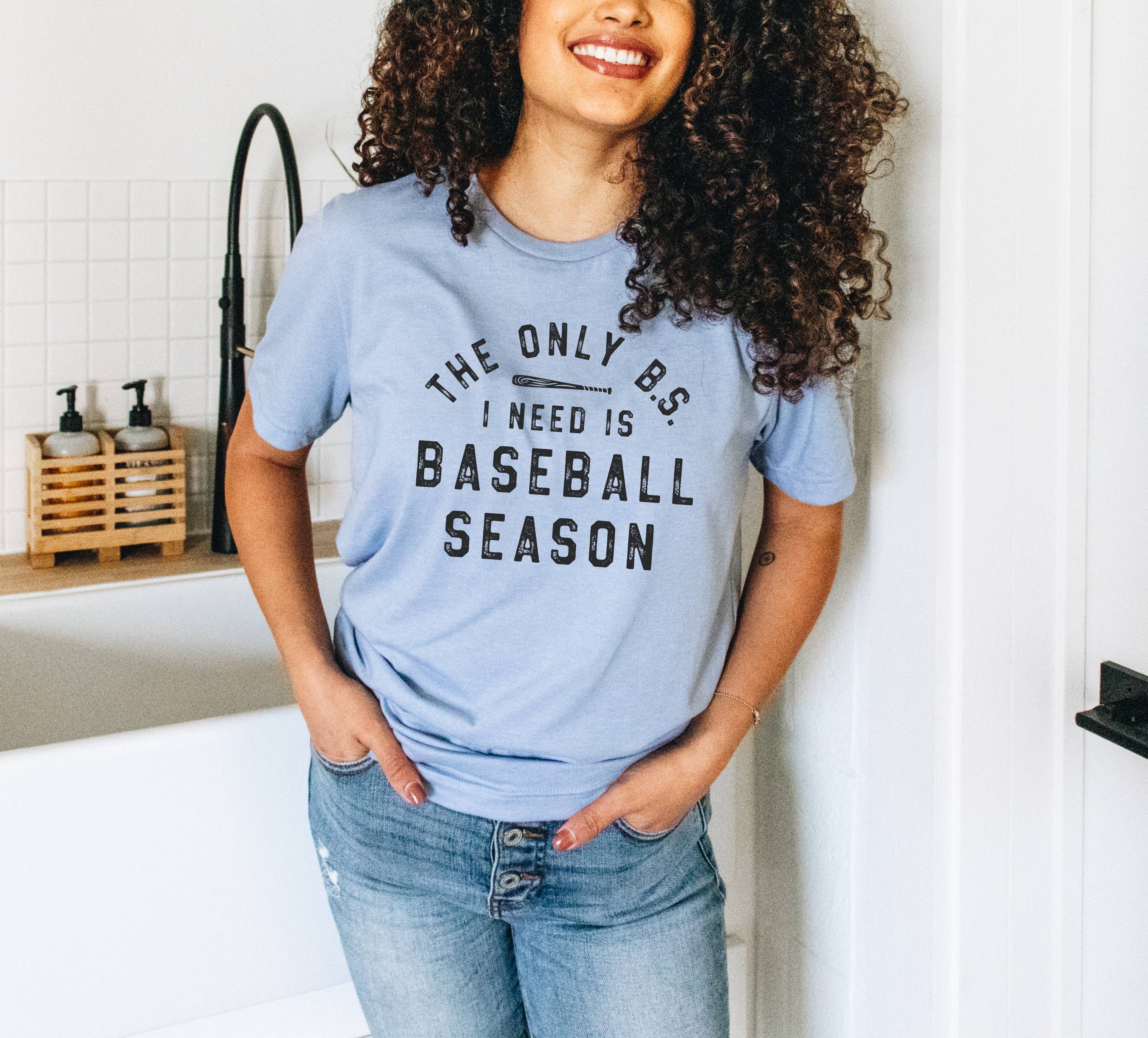 Humm & Willow – wholesale Screen printed t-shirt – Women′s – Baseball Shirt - Cute Baseball Shirt - Funny Baseball Shirt7