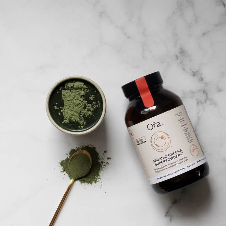 Ora Health - Wholesale Protein/Superfood Powder - Ora Organic Greens Superpowder + 240g