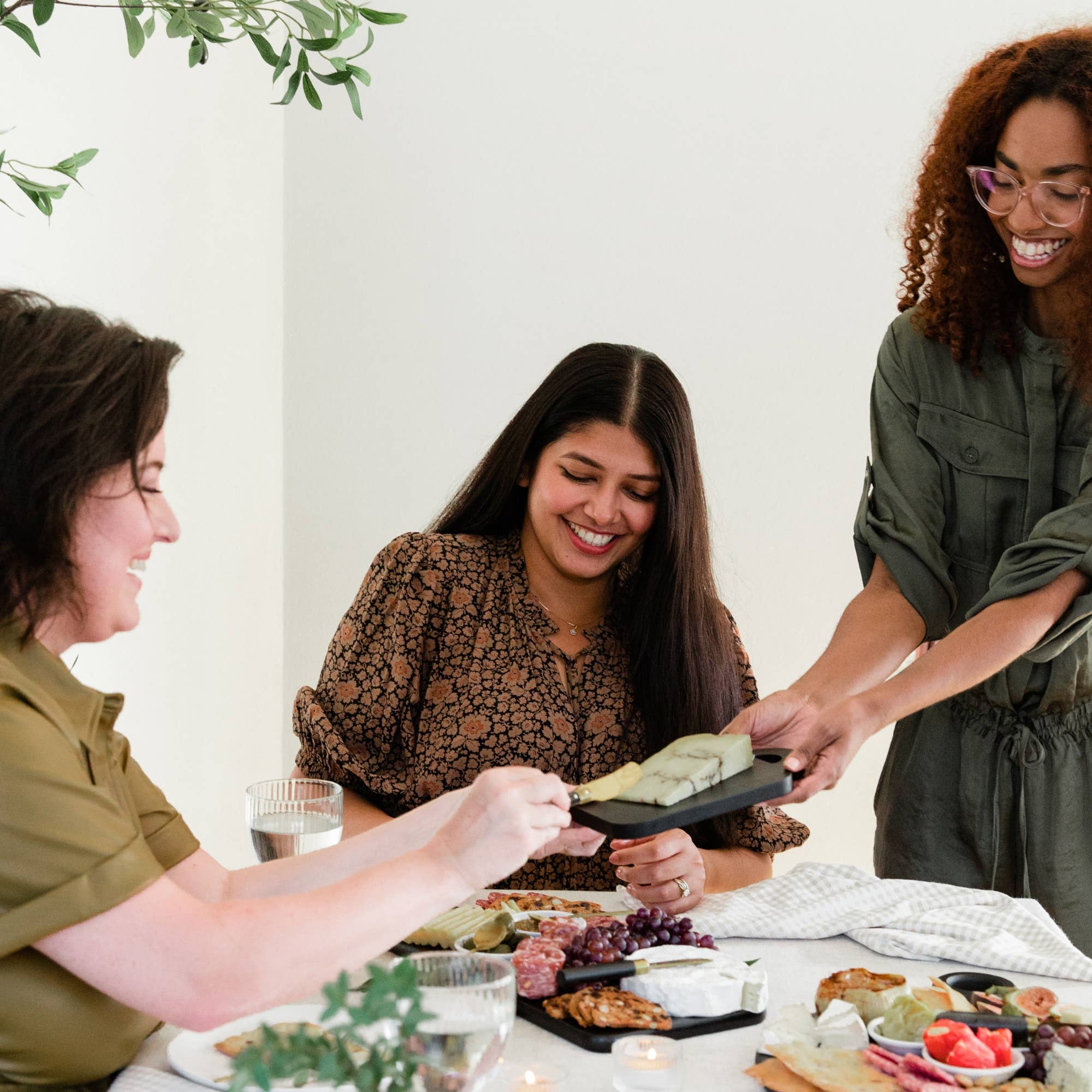 HOST at HOME by The Bamboo Abode - Wholesale Cheese Board - Mini Charcuterie Board and Knife | Unique Gifts4