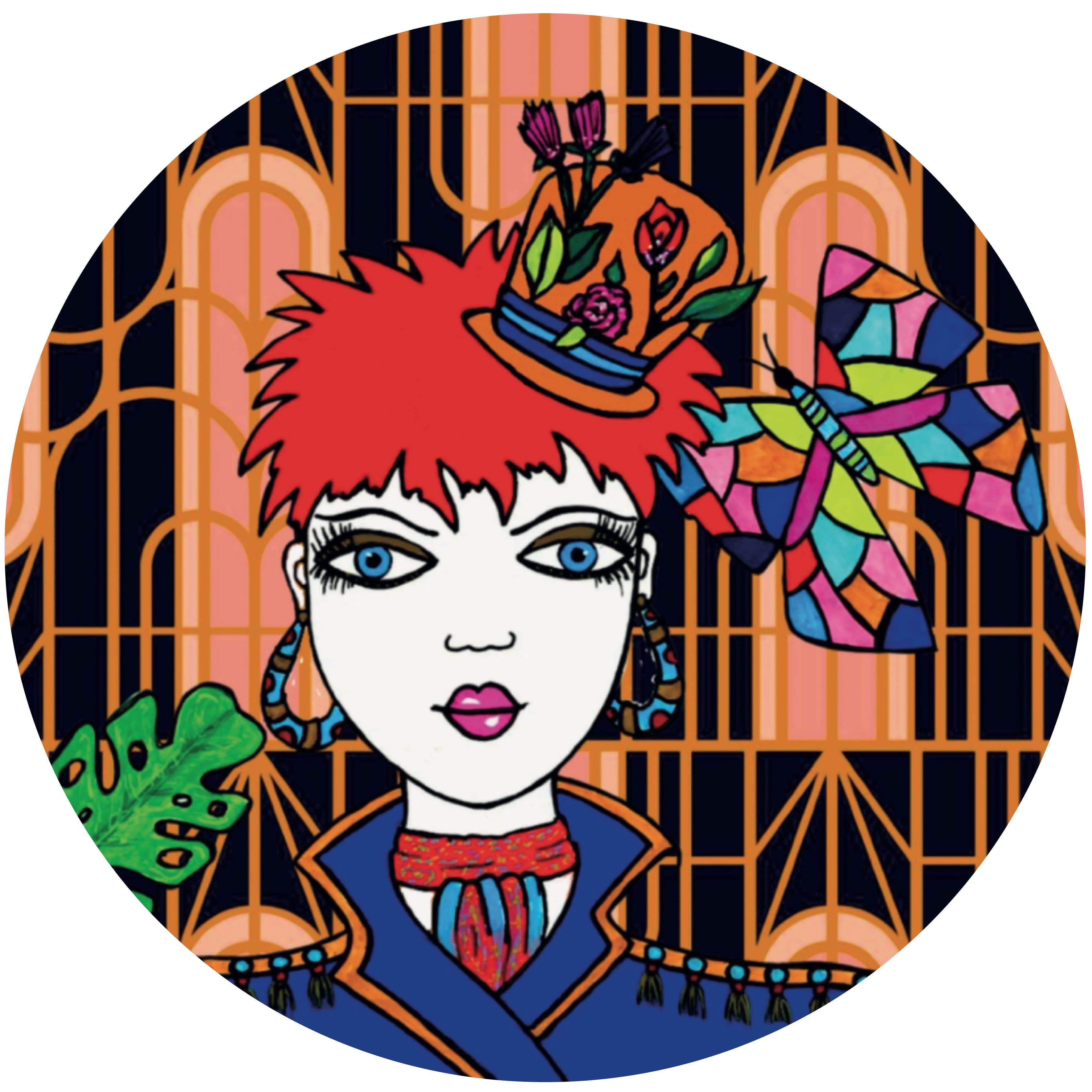 FunkyAdi - Wholesale Compact Mirror - Women Printed Pocket Mirrors8