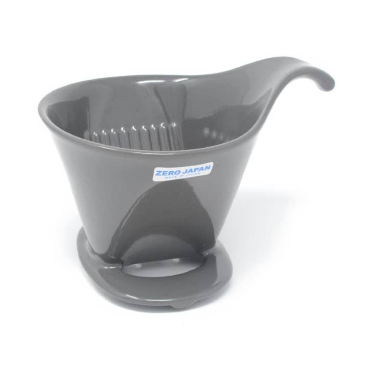 Bee House Pour-over Ceramic Coffee Dripper - Steel Gray - for wholesale by ZERO JAPAN USA
