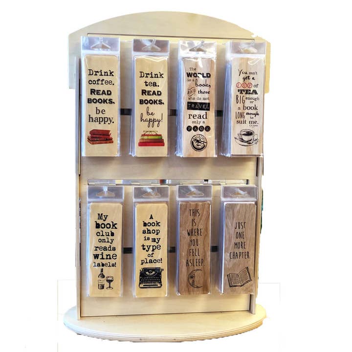 Fly Paper Products - Wholesale Retailer Display - Paper & Novelty - Wooden Display ONLY