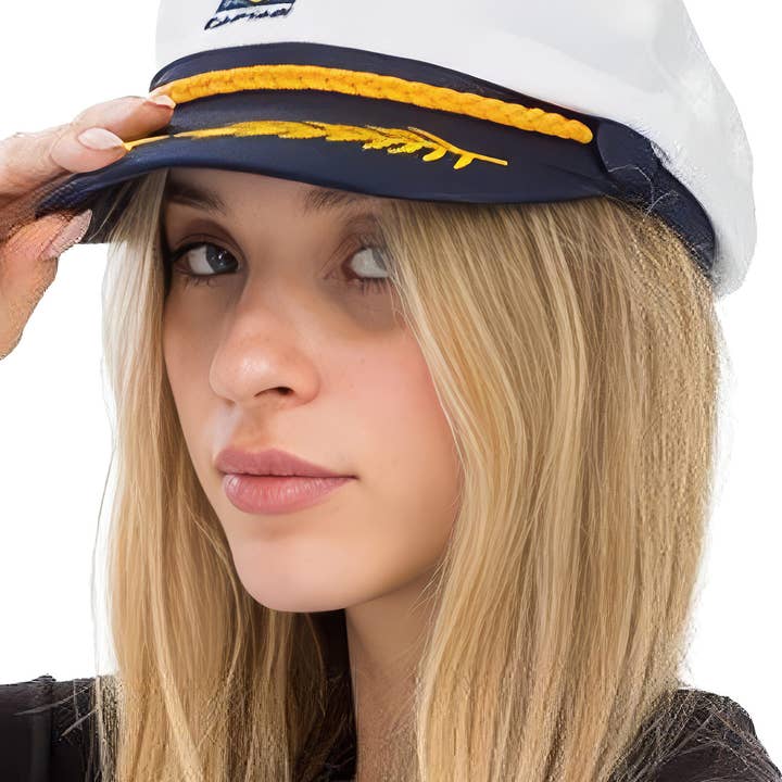 Cap Zone - Wholesale Newsboy/Schoolboy Hat - Women's - Captain Sailor Cap2