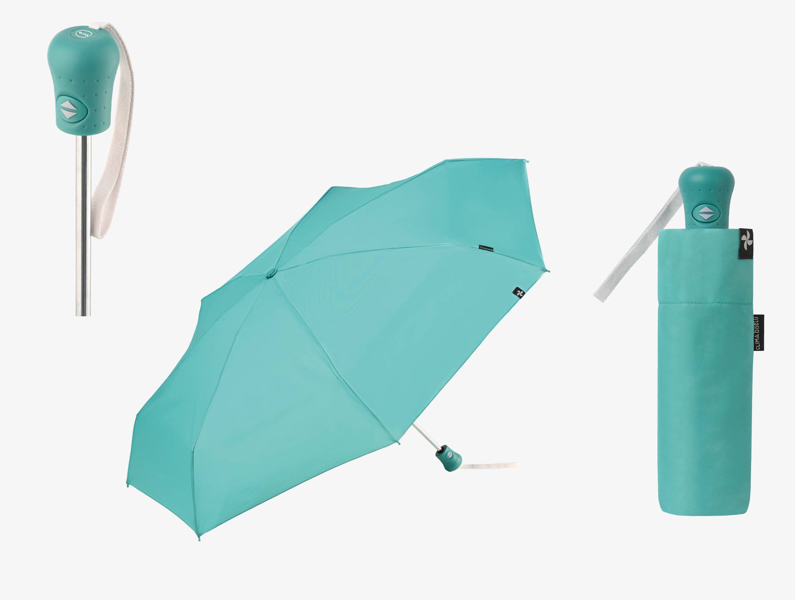 Clima Umbrellas - Vente Parapluie – unisexe - Mini-parapluie Open+Close | UV+50 | Tissu recyclé3
