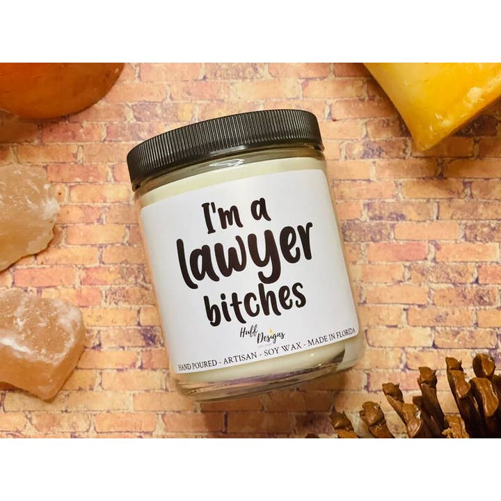 Sono un avvocato stronzette, avvocato, regalo, avvocato per la vendita all'ingrosso da parte di Huff Designs Candle Co