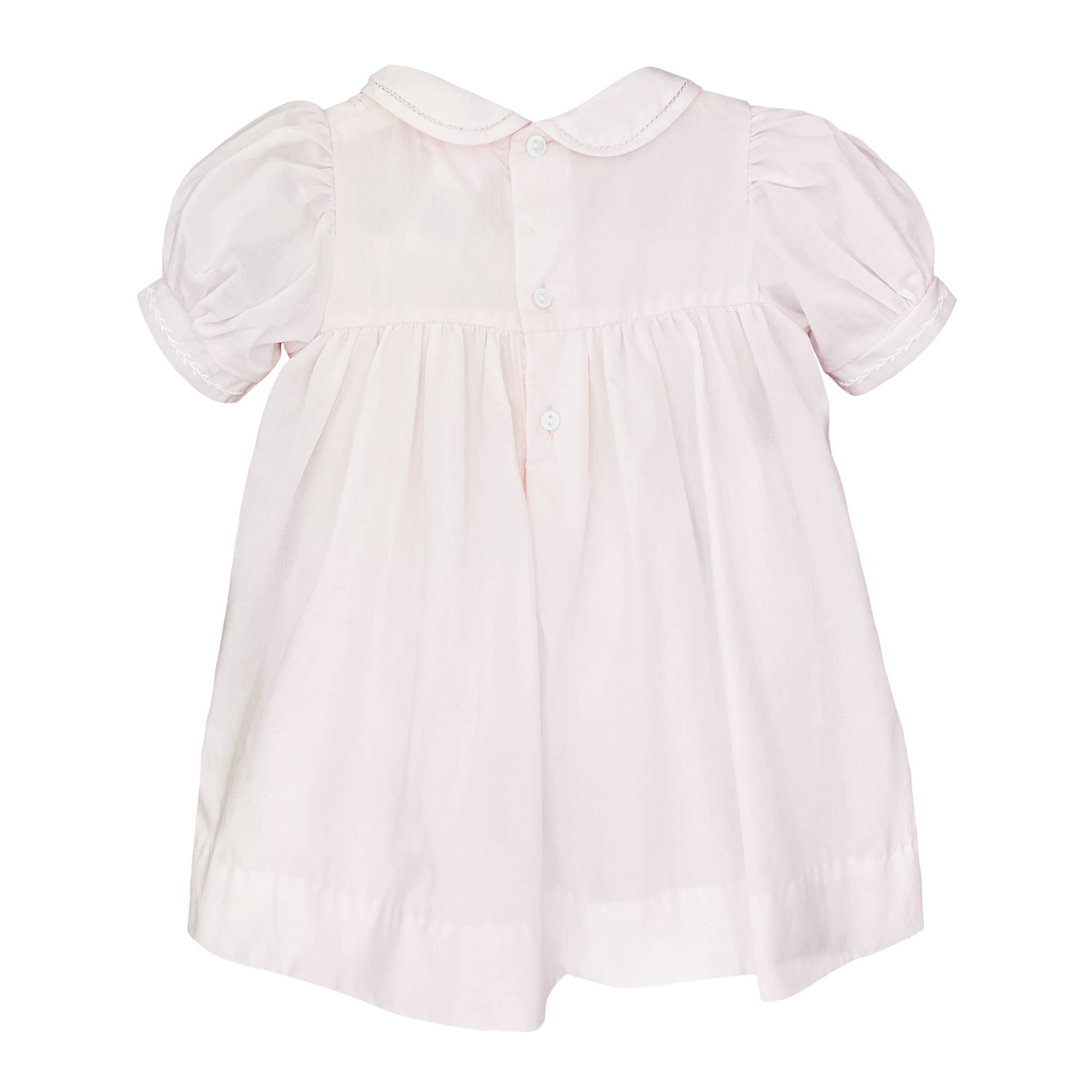 Petit Ami & Zubels - Wholesale Dress - Baby - Dress with Pintucks and Featherstitching1