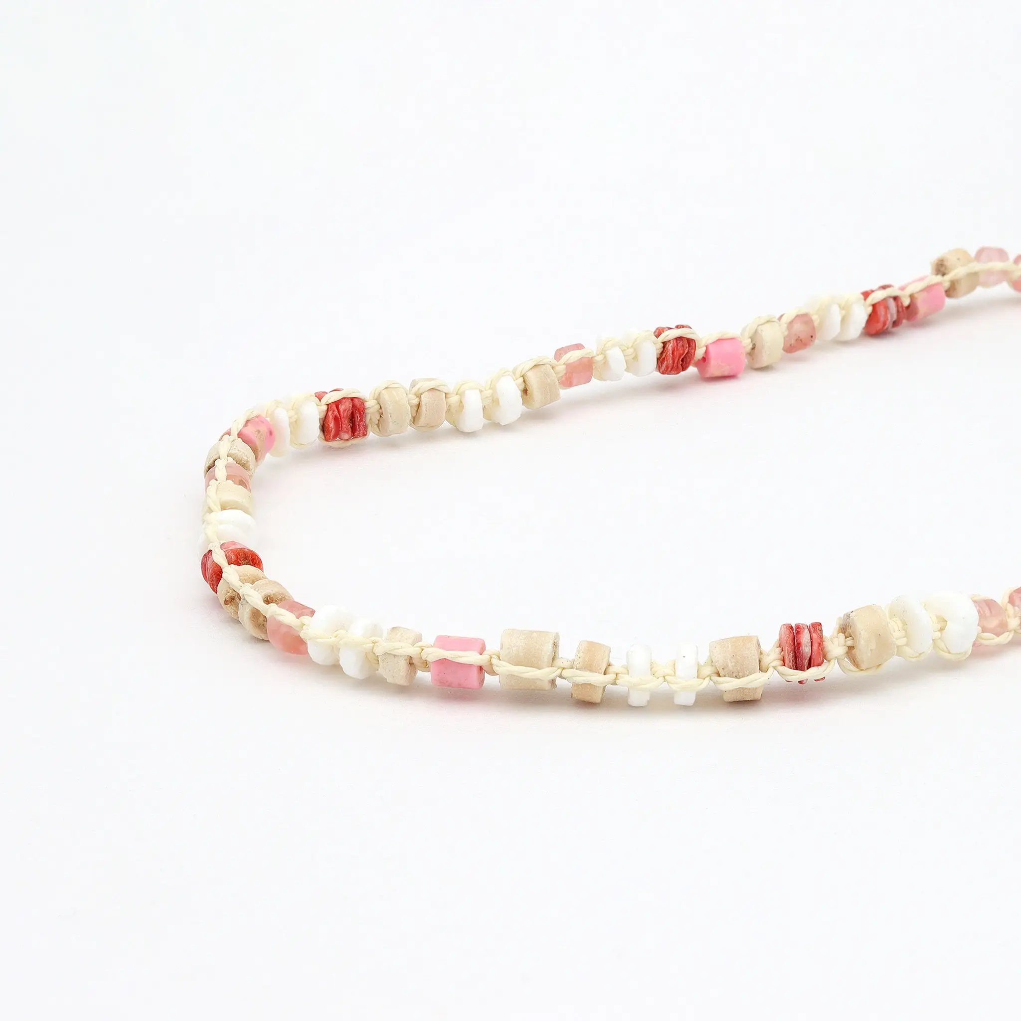 Pineapple Island - Wholesale Beaded/Pearl Necklace - Mount Rinjani Surfer Necklace6