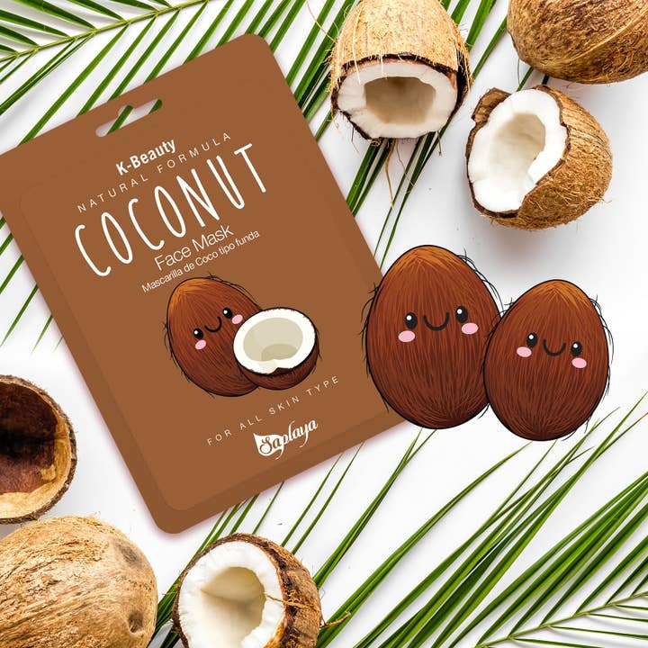 SM Beauty LLC - Wholesale Skincare Face Mask - Coconut Mask Sheet