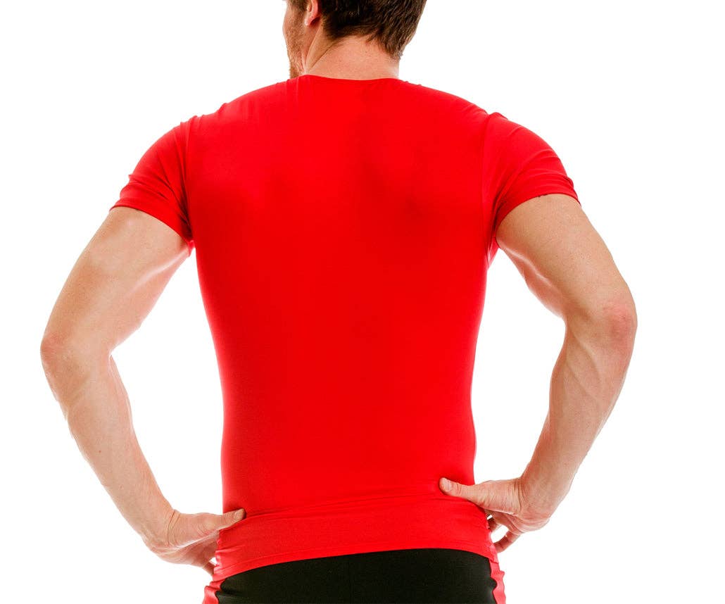 InstantFigure - Vente Haut de sport – homme - Col rond de compression Insta Slim I.S.Pro USA TA00018