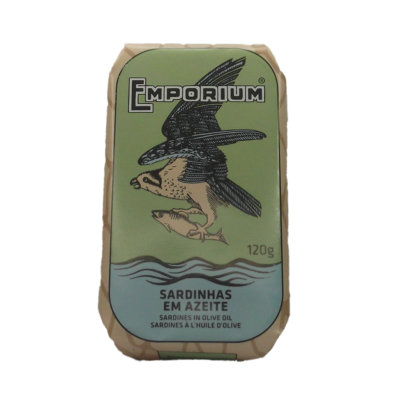 AMPINHAL - Conservas de Peixe & Patés - Wholesale Tinned Fish - Sardine Olive Oil Emporium 120gr1
