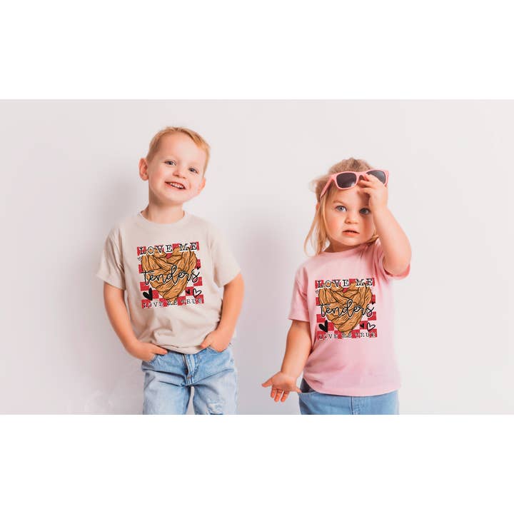 Love Me Chicken Tenders DTF Print for wholesale by Simple Tymes