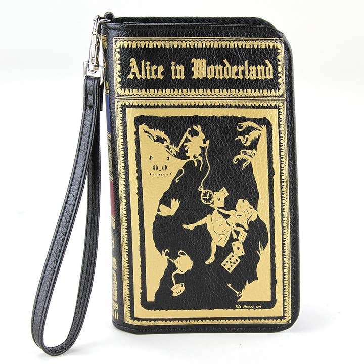 Alice In Wonderland Wallet In Vinyl for wholesale by COMECO INC