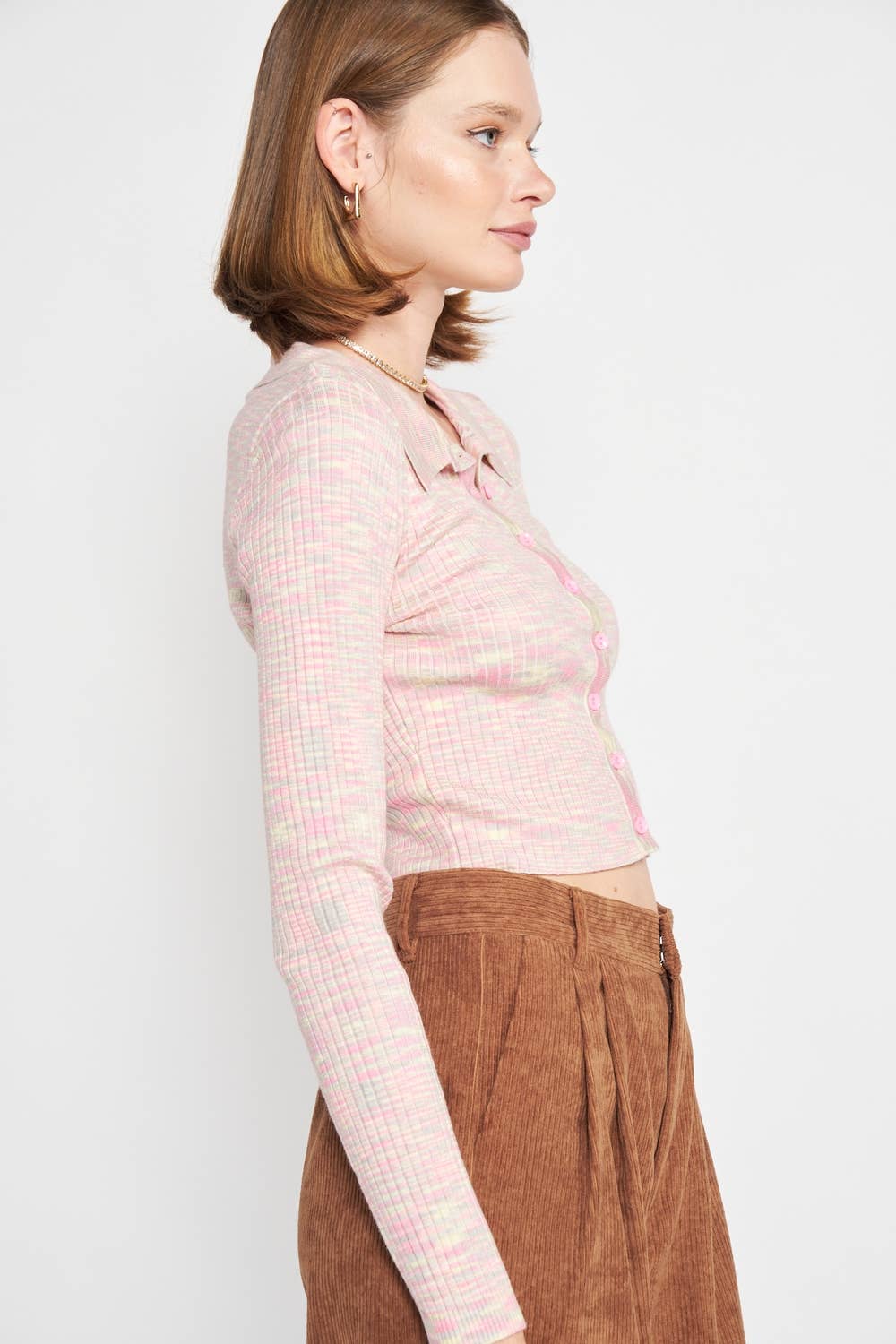 Emory Park – Großhandel Strickjacke – Damen – STRICKJACKE MIT GEMISCHTEM GARN10