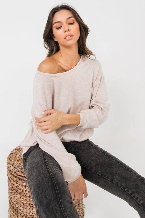 FLYING TOMATO - Wholesale Knit Top - Women's - A knit top-AT20772