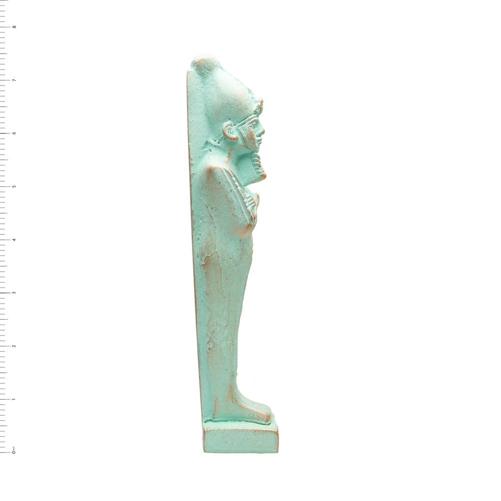 Discoveries, Inc. - Wholesale Decorative Figurine - Osiris Statue Patina Large - 7.5" - Egyptian God2