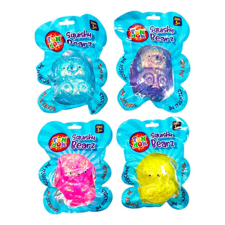 Novelty Brands - Wholesale Squishy Toy - Kids & Baby - So Much Fun! Squish Gummy Bear Assortment - 12/Display2