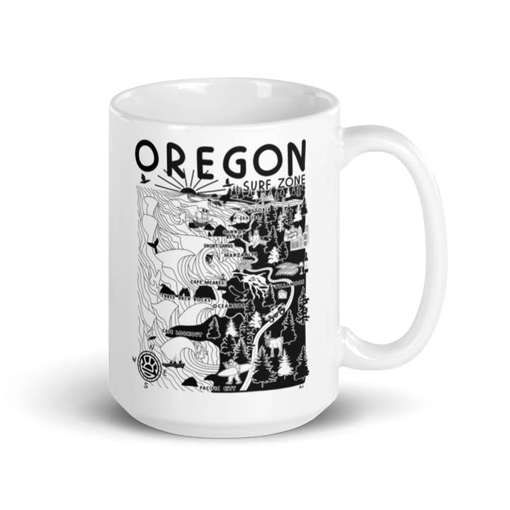 OREGON Kartmugg för wholesale av Distant Local