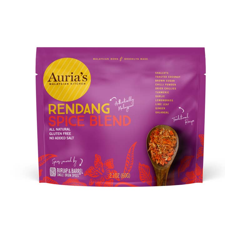 Auria's Malaysian Kitchen - Wholesale Dried Spice Mix - Rendang Spice Blend