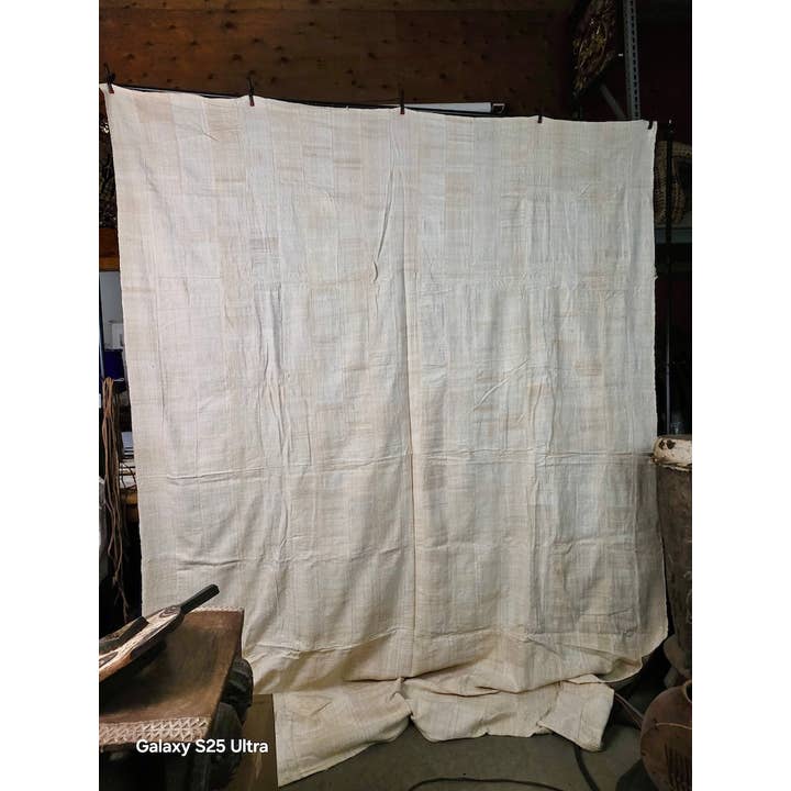 Full Size Mossi Homespun Cotton Natural Textile - Burkina for wholesale by The Niger Bend