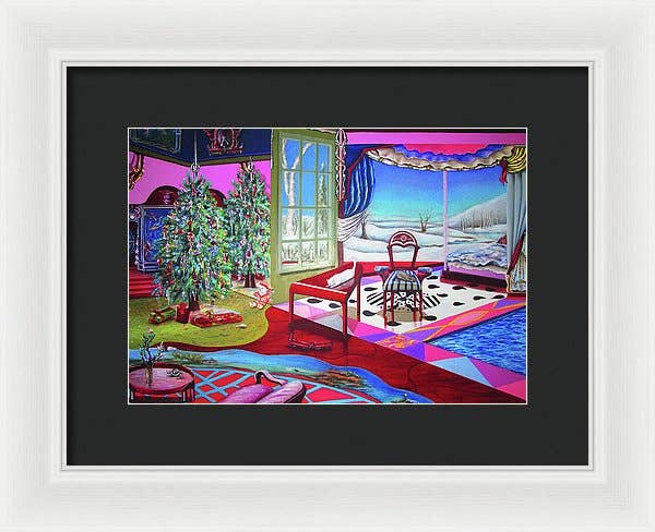 Sharon Tatem Fashion LLC - Wholesale Painting/Drawing - Christmas Painting - Framed Print7