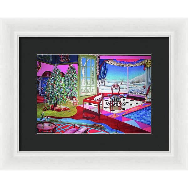 Sharon Tatem Fashion LLC - Wholesale Painting/Drawing - Christmas Painting - Framed Print7