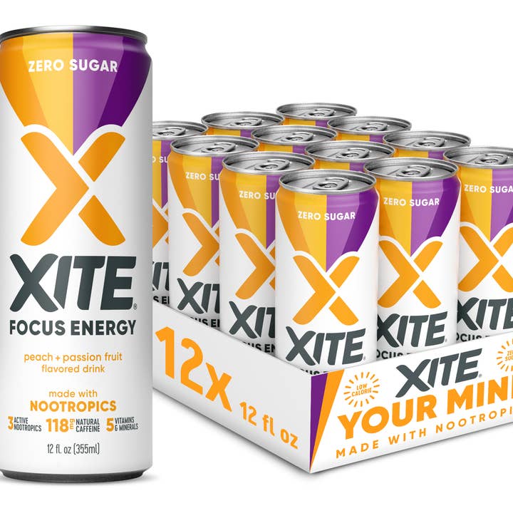 XITE Energy Inc - Wholesale Sports/Energy Drink - Xite Energy Peach and Passionfruit