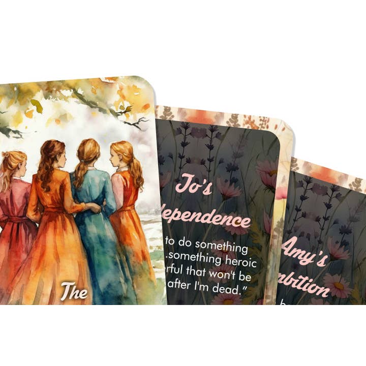 IBIZA TAROT - Wholesale Tarot Cards - Little Women Oracle Inspired by Louisa May Alcott1