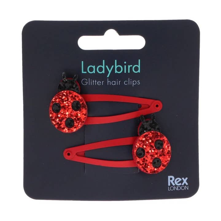 Rex London Hair Clips - Ladybird for wholesale by Bobangles