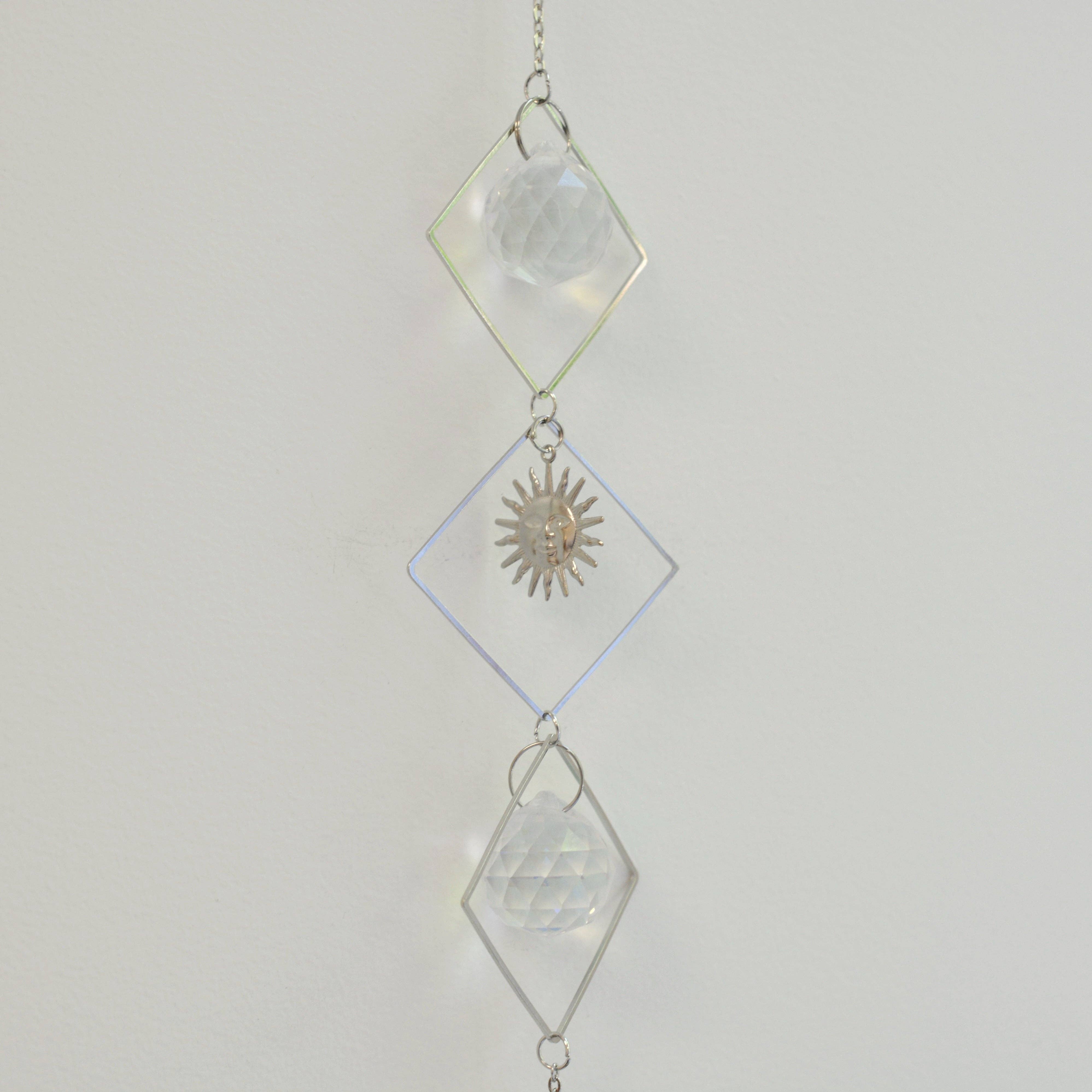 ASCEND - Wholesale Suncatcher - Solstice Crystal Suncatcher - Silver2