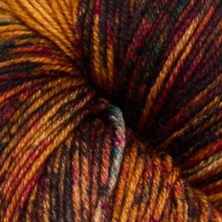 Sensy – wholesale Garn – Sensy Sprinkle Garn, 75% Extra Fin Superwash Merinoull, 25% Polyamid, Handfärgat, 100 g, 400 m, Stickfasthet 1 Superfin7