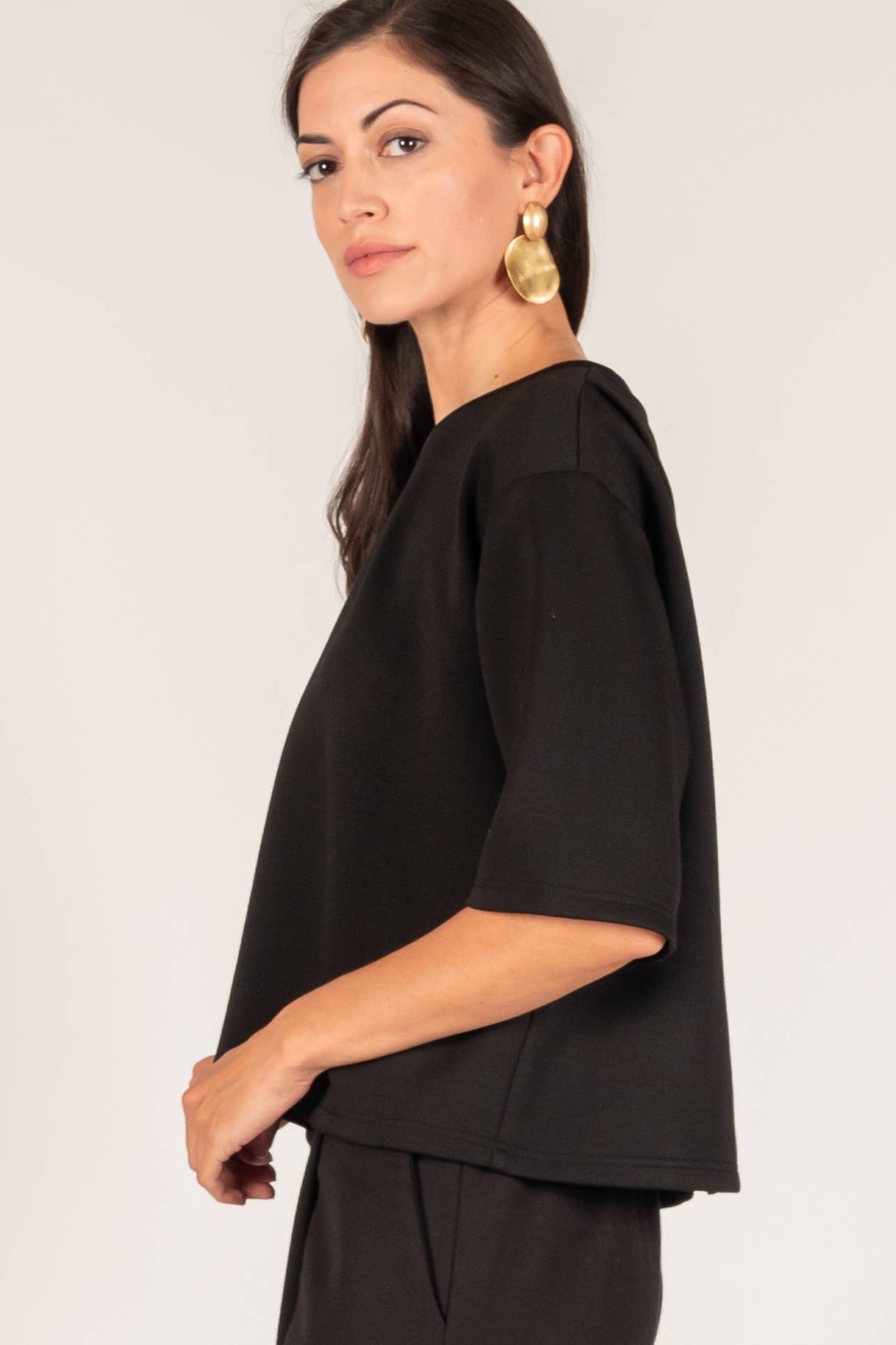 P. CILL - Wholesale Knit Top - Women's - P. CILL Butter Modal Overlap Back Detail Top16