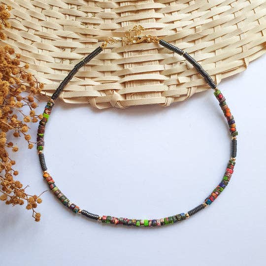 Atelier Azteka - Venta al por mayor Collares de cuentas/perlas - Collares CHETUMAL1